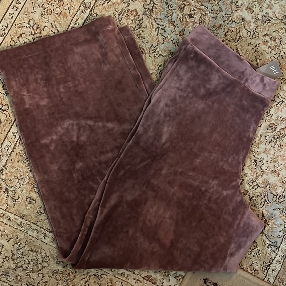 J JILL Size Large Pure Jill Velvet Jogger Lounge Pant Pull-On Stretchy $119 NEW - Picture 6 of 12